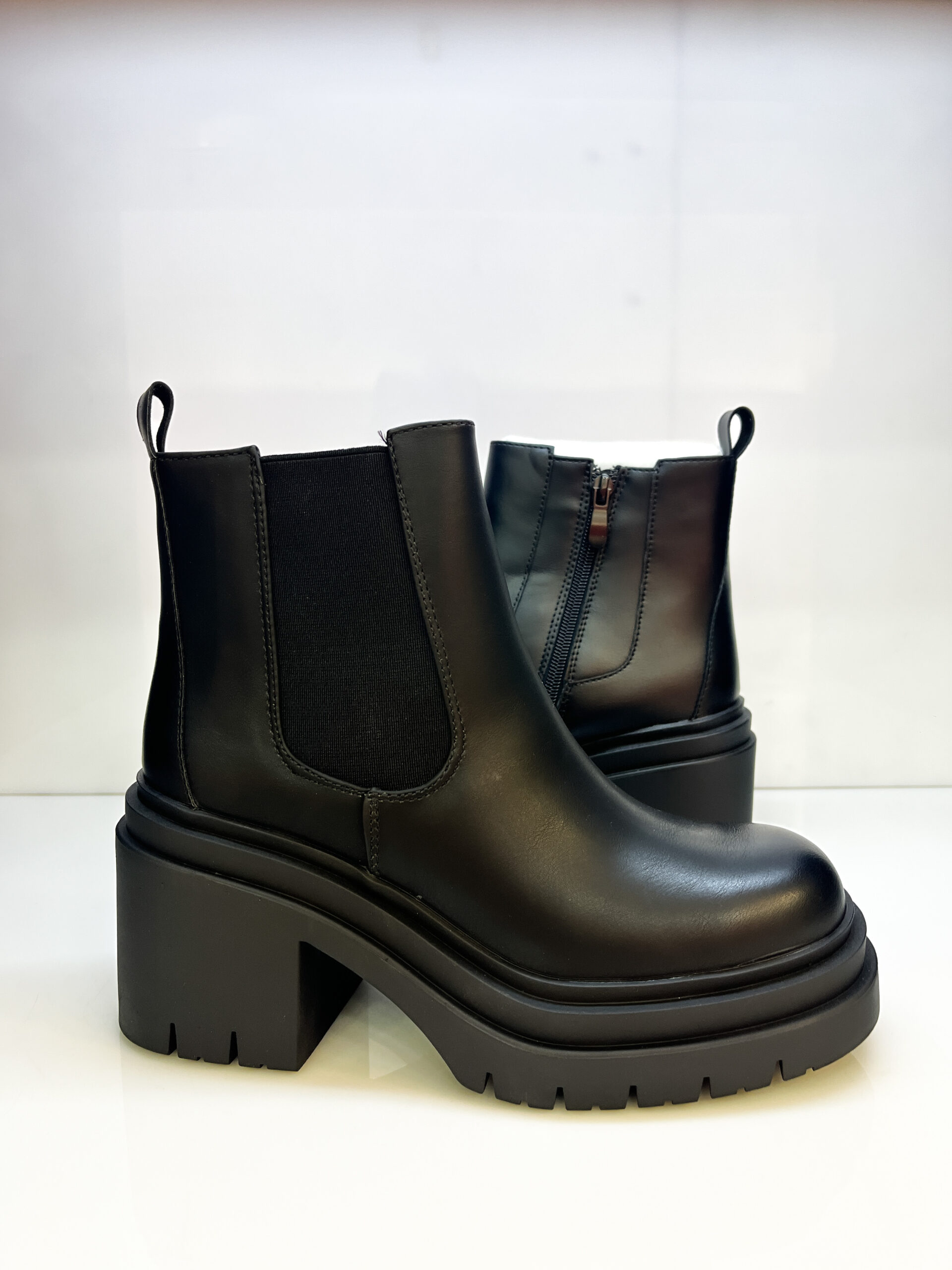 BOTIN MINI TACO ECOCUERO
