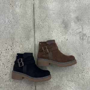 BOTIN CORTO GAMUZA