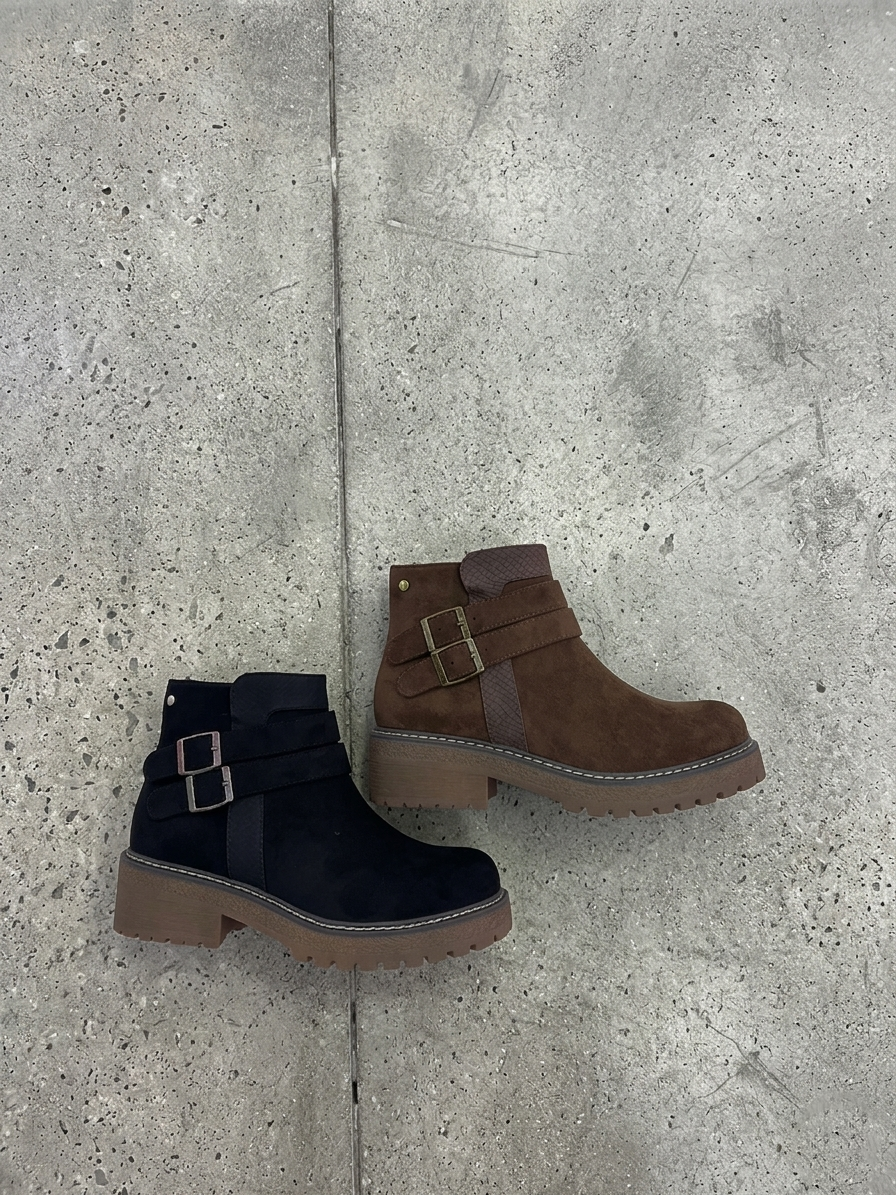 BOTIN CORTO GAMUZA