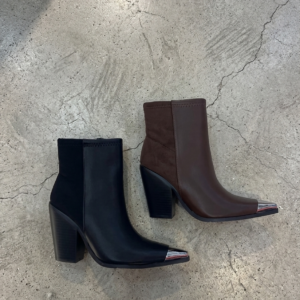 BOTIN TACO BAJO PUNTA METAL