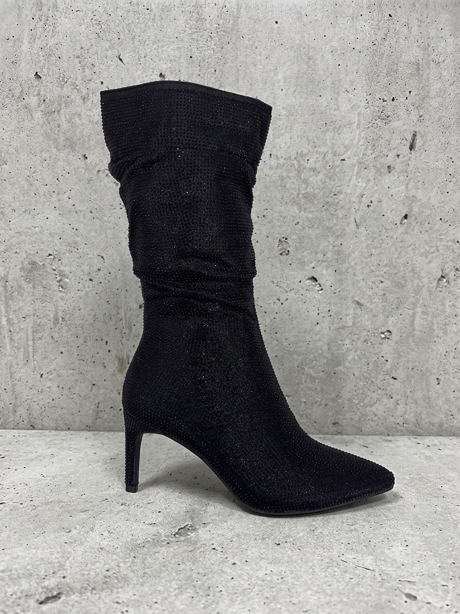 BOOT TACO AGUJA BRILLO