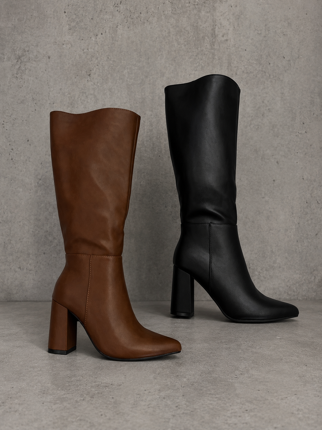 BOOT TACO ALTO ECOCUERO