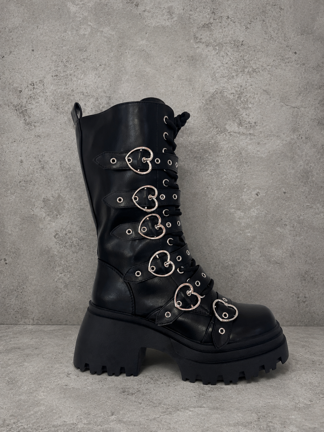 BOOT ALTA CORAZONES