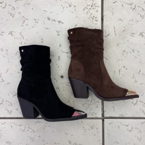 BOTIN GAMUZA PUNTA METALICA
