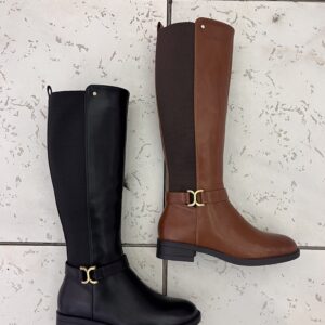BOOT BAJA ELASTICO NEGRA/CAMEL