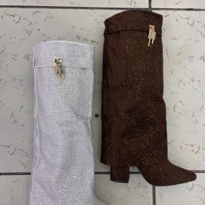 BOOT TACO BRILLO CANDADO 2 COLORES